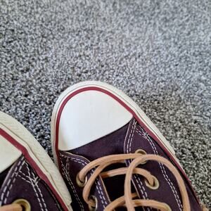 Converse Lux Mid Wedge Burgundy womens 8 hi-top lace sneaker